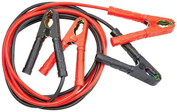 Osram Automotive BATTERYstart STARTER CABLE 250A pomocné štartovacie káble 25 mm² hliník (poměděný) 3.5 m s plastovými kliešťami