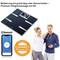 Osobná váha s digitálnym displejom a kompatibilitou s aplikáciou. Funkcie zahŕňajú analýzu hmotnosti a pripojenie cez Bluetooth.