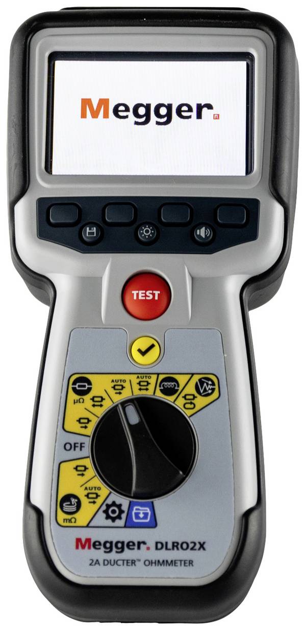 Megger DLRO2X ohmmeter Kalibrované podľa (ISO), 300 V, 600 V