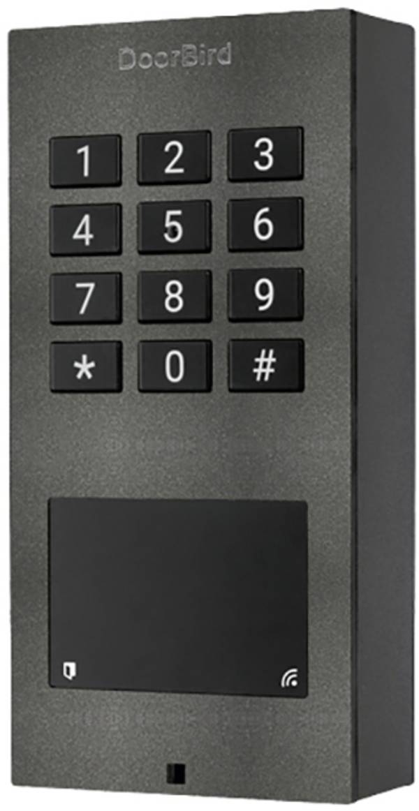 DoorBird 423872219 kódovacie klávesnice s RFID na omietku   IP65 s podsvietenou klávesnicou