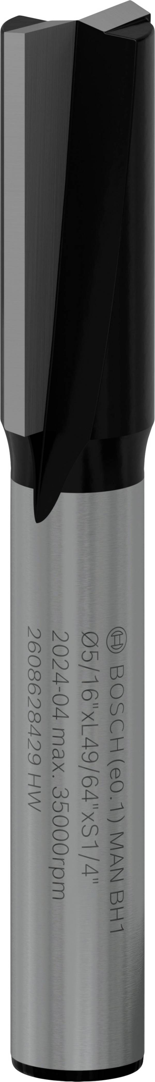 Bosch Accessories 2608628429 drážkovacia fréza karbid wolframu    Dĺžka 51 mm Vonkajší Ø 7.9 mm Pracovná dĺžka 19.60 mm Ø hriadeľa 6.35 mm 1 ks