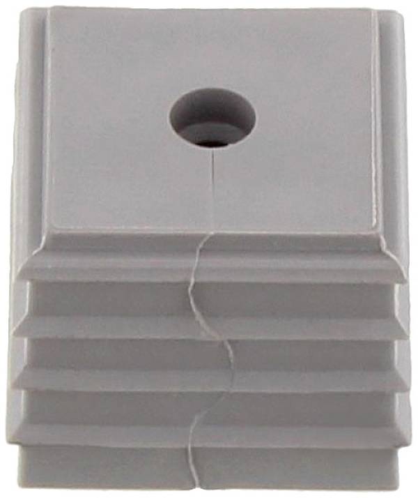 CONTA-CLIP KDS-DE 4-5 GR N/A s odľahčením ťahu Priemer svorky (max.) 5 mm termoplastický elastomer sivá 10 ks