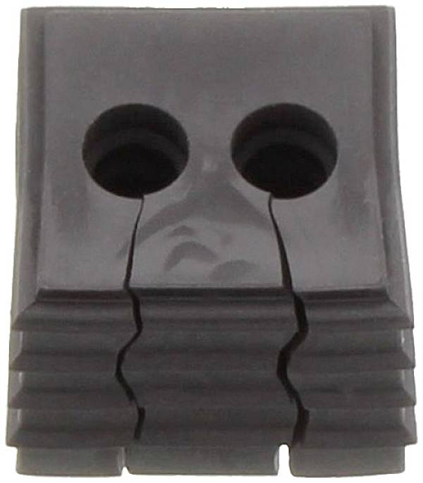 CONTA-CLIP KDS-DE 2X5-6 BK N/A s tesnením Priemer svorky (max.) 6 mm termoplastický elastomer čierna 10 ks