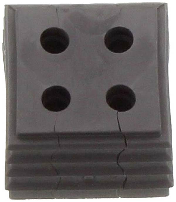 CONTA-CLIP KDS-DE 4X3-4 BK N/A s odľahčením ťahu Priemer svorky (max.) 4 mm termoplastický elastomer čierna 1 ks