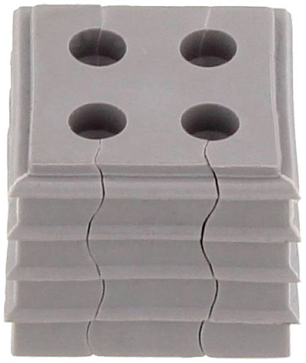 CONTA-CLIP KDS-DE 4X4,5 GR N/A termoplastický elastomer sivá 1 ks