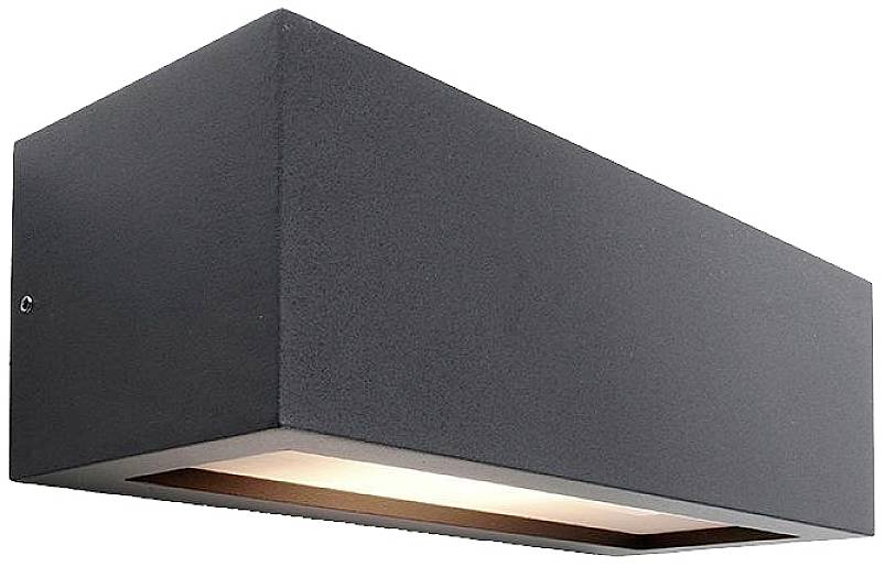 Deko Light Rilongo A 730330 Lampada da parete E27 Grigio basalto