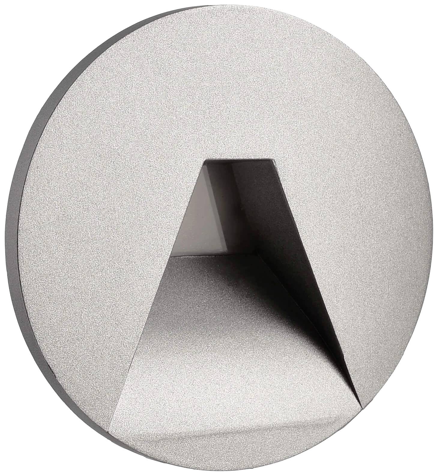 Deko Light Abdeckung rund grau Winkel für Alwaid 930504 Coperchio Grigio