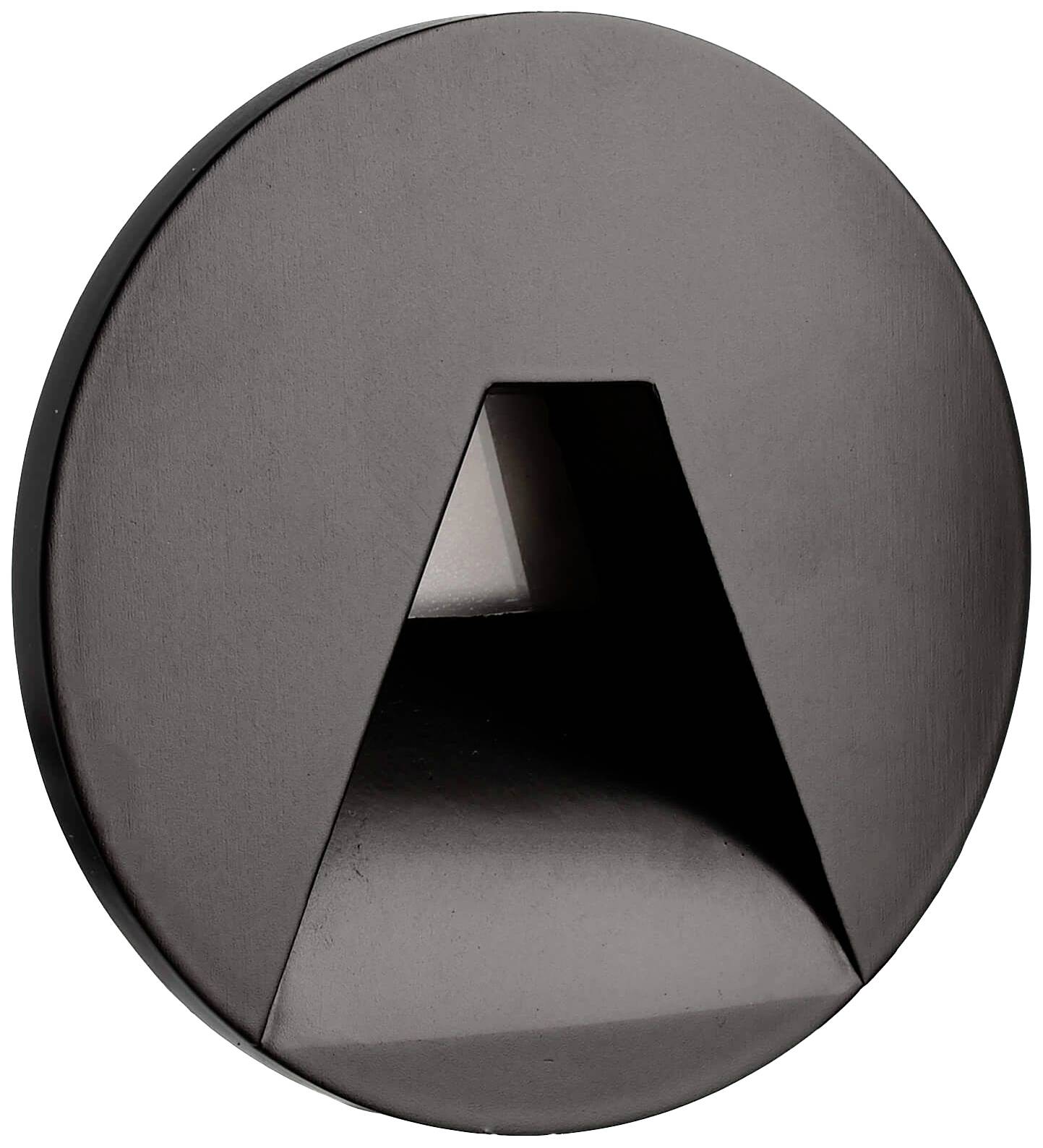 Deko Light Abdeckung rund schwarz Winkel für Alwaid 930505 Coperchio Nero