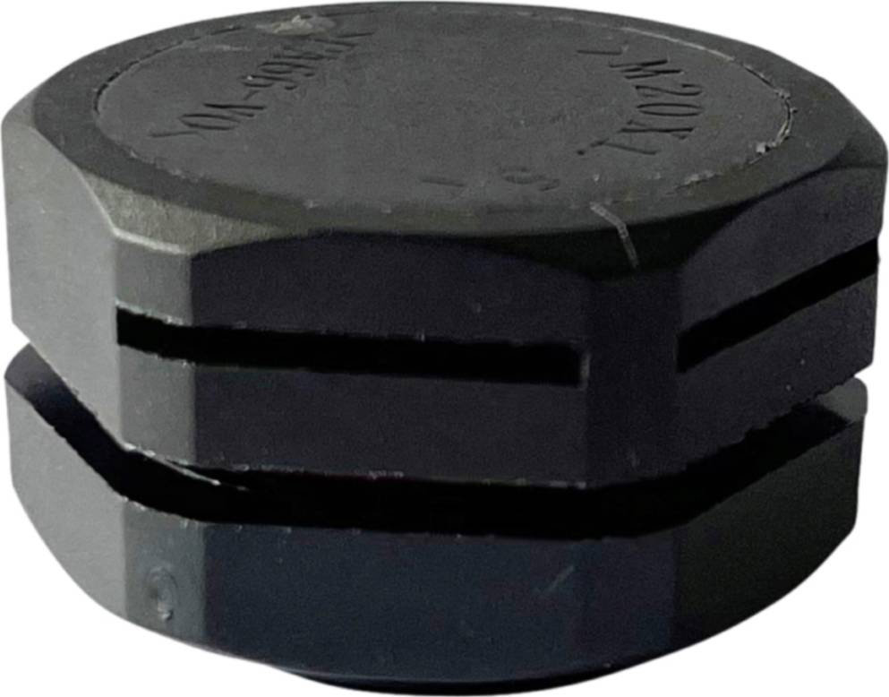 TRU COMPONENTS HX-PF-M20 Elemento di compensazione della pressione M20 PA66 Nero 1 pz.