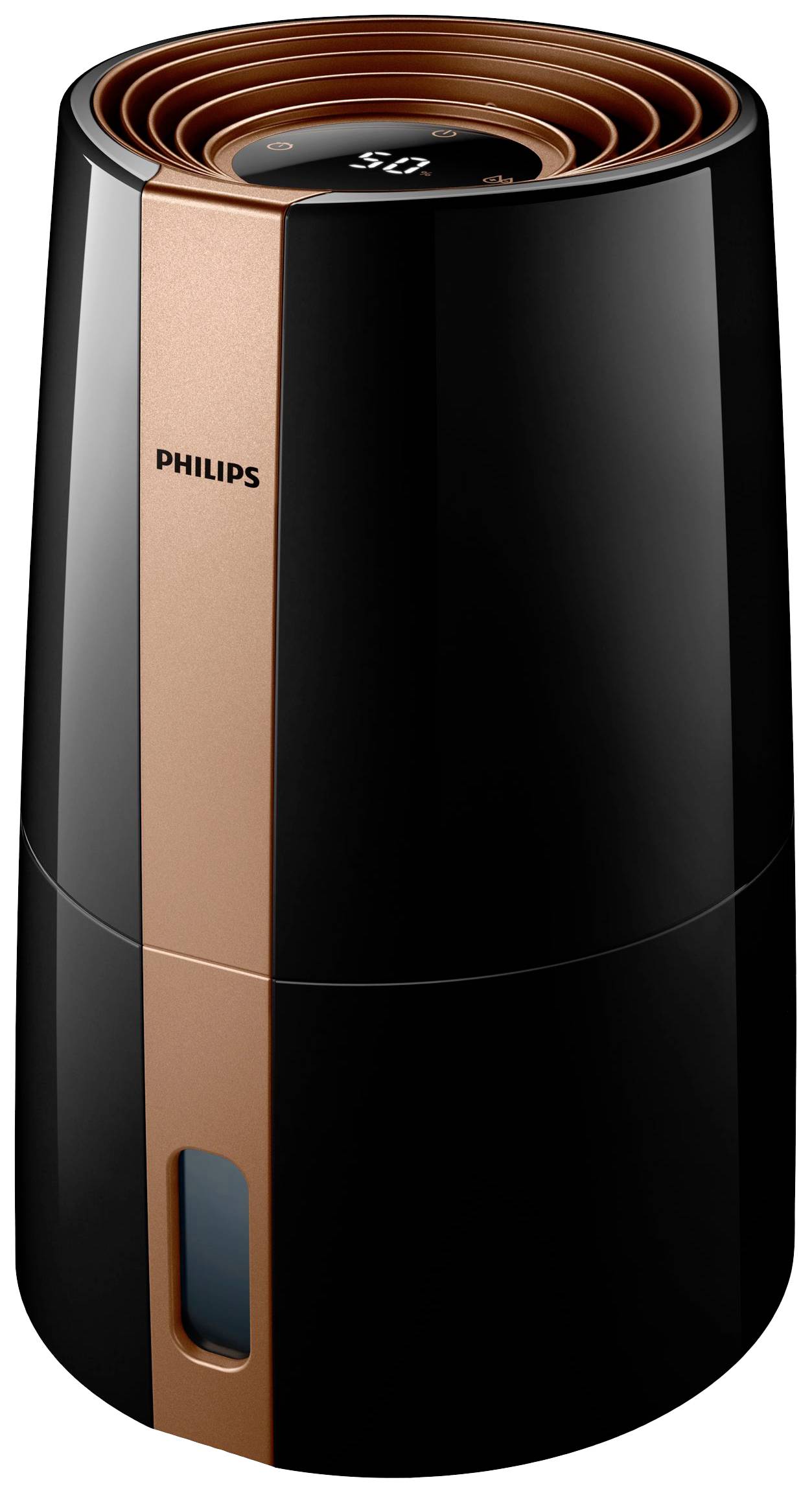 Philips 3000er Serie HU3918/10 Luchtbevochtiger 1 stuk(s) Zwart, Koper