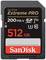 SanDisk pamäťová karta, model Extreme PRO, 512 GB kapacita, rýchlosť až do 200 MB/s. Vhodná pre vysokorýchlostné aplikácie.