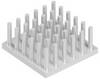 Fischer Elektronik ICK S 22 x 22 x 10 chladič s pinmi (d x š x v) 22 x 22 x 10 mm