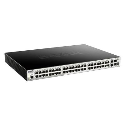 D-Link DGS-1510-52XMP/E sieťový switch RJ45 / SFP + 48 + 4 porty 176 Gbit/s funkcia PoE