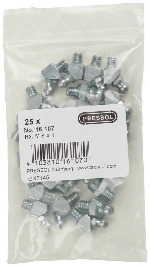 Pressol Kužeľová maznica H2-45°, M 6 x 1-VZ-VK N/A    25 ks