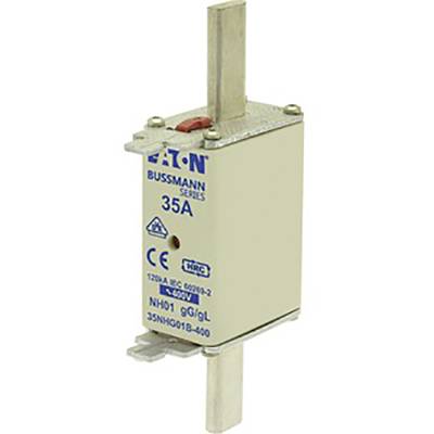 Eaton 35NHG01B-400 NH poistka Veľkosť poistky = D01 35 A 400 V 3 ks
