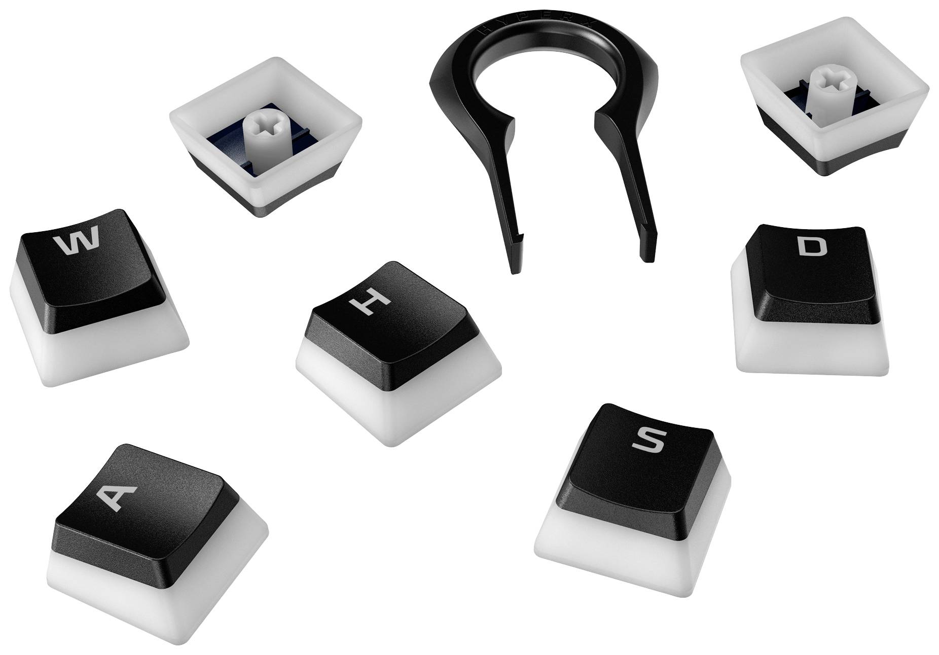 HyperX Pudding Keycaps Copertura tastiera Nero