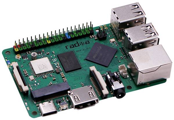 Radxa RS112-D2W2P1 Rock 3C, 4 x2 GHz, Oper.paměť: 2 GB