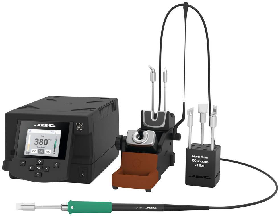 JBC Tools HDE-2E Stazione di saldatura digitale 250 W