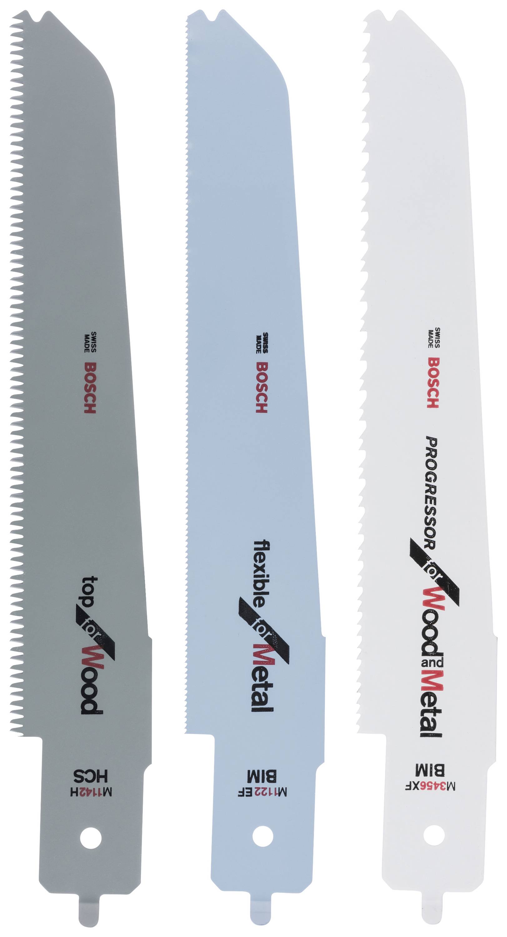 Bosch Accessories 2608656934 Set decoupeerzaagbladen voor PFZ 500 E 3 onderdelen afbeelding