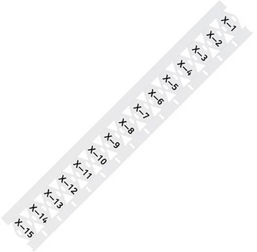 WAGO 211-835 211-835 Sistema per marcatura cavi Superficie stampabile: 25 x 10 mm Bianco Numero di marcatori: 500 500 pz.