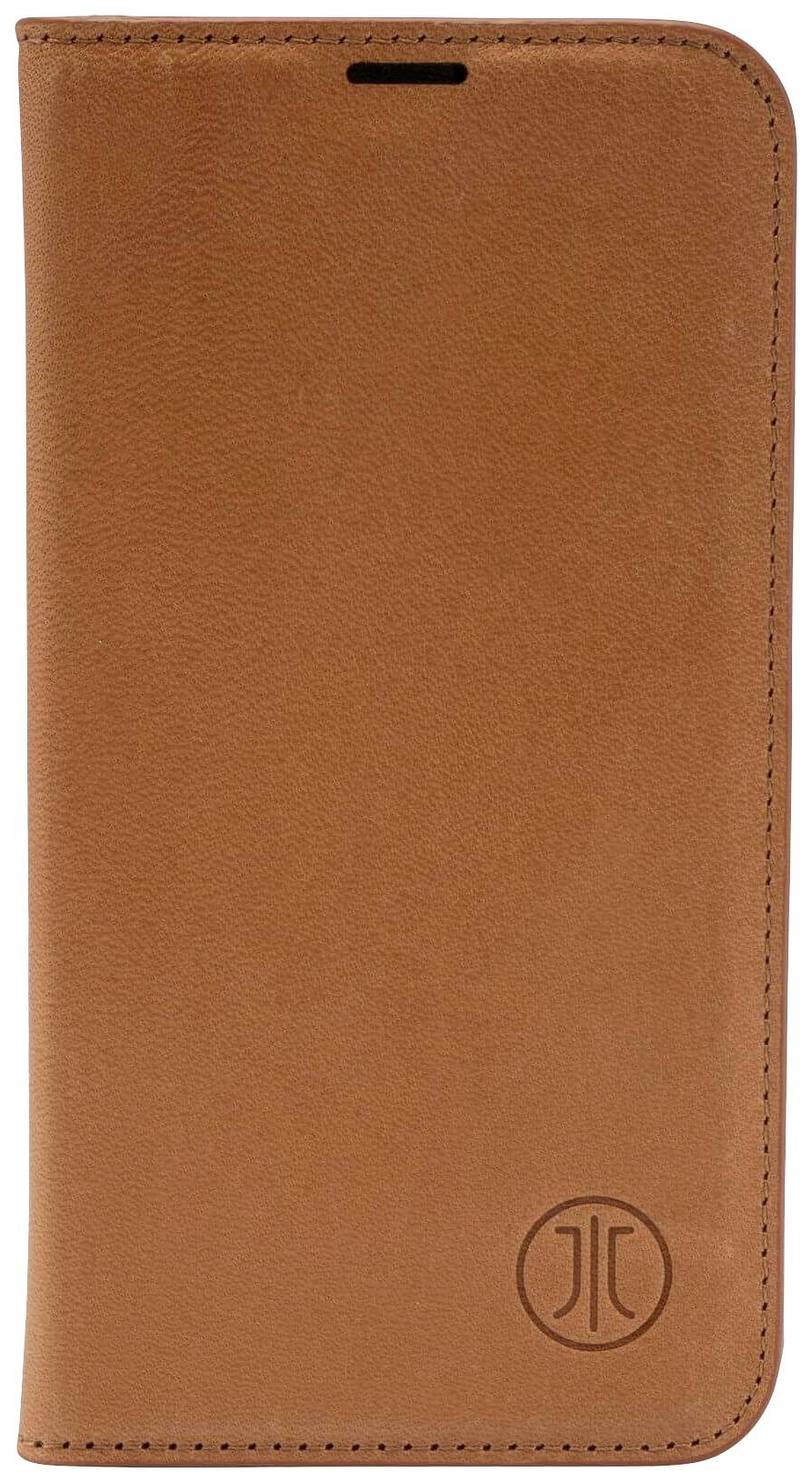 JT Berlin Echtleder Tegel Custodia i pelle Apple iPhone 14 Cognac 10859