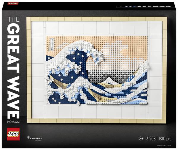 31208 LEGO® ART Hokusai - Veľká vlna