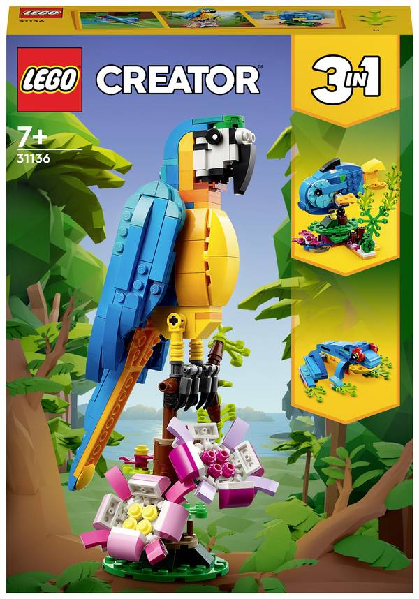 31136 LEGO® CREATOR Exotický papagáj