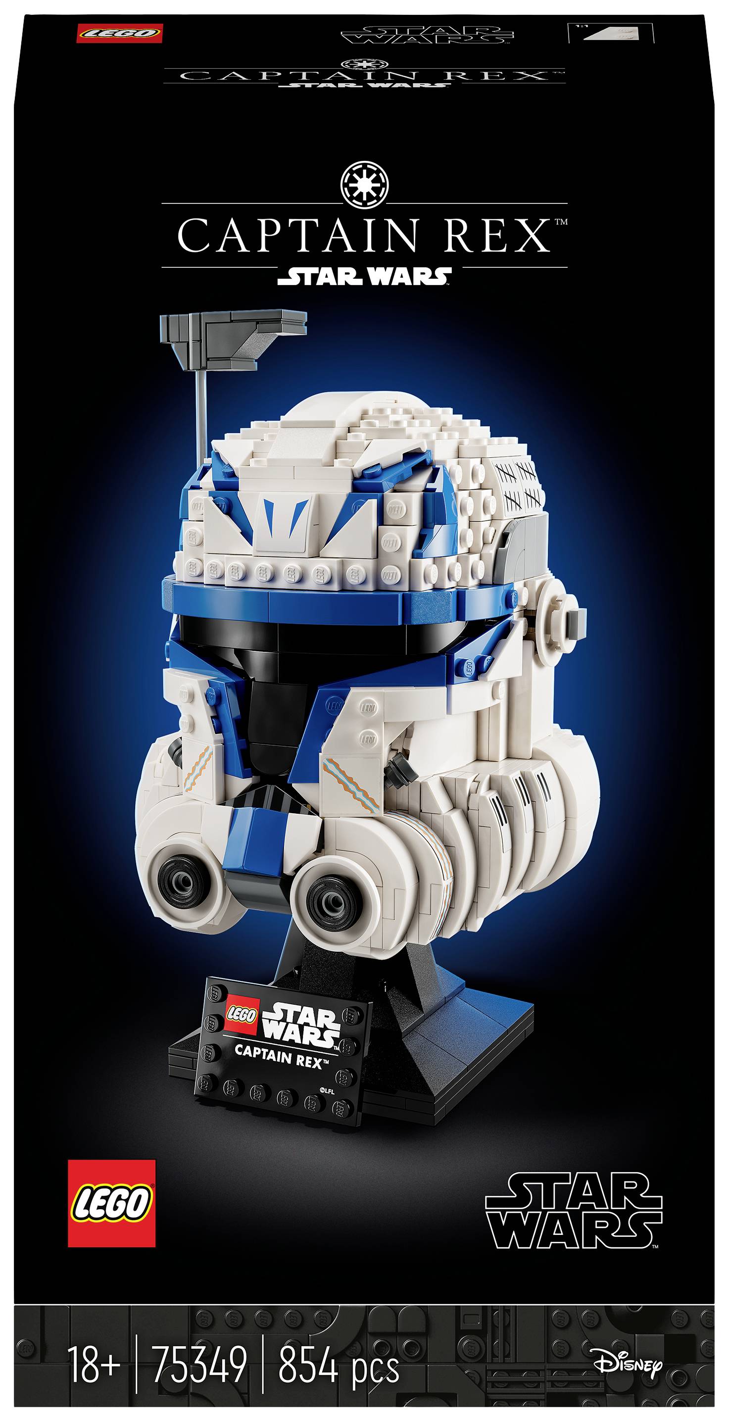 Lego Star Wars Hjelmen til kaptein Rex 75349 2