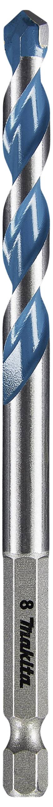 Makita E-15045 Hårdmetal Multibor 1 stk. 8 mm Samlet længde 120 mm 1/4 (6.3 mm) unbrako 1 stk