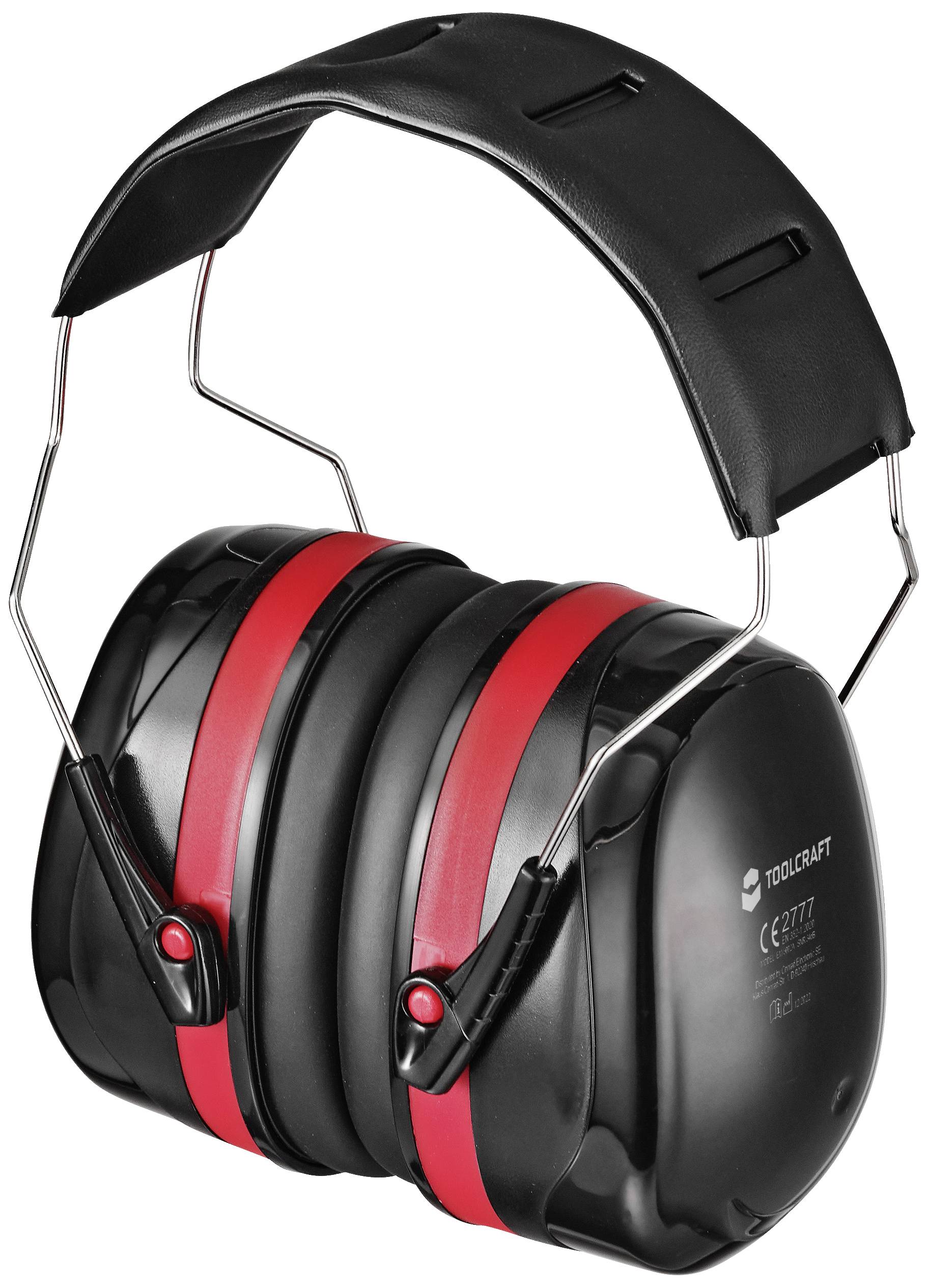 TOOLCRAFT TO-7897173 Hörselkåpor 34 dB EN 352-1 1 st