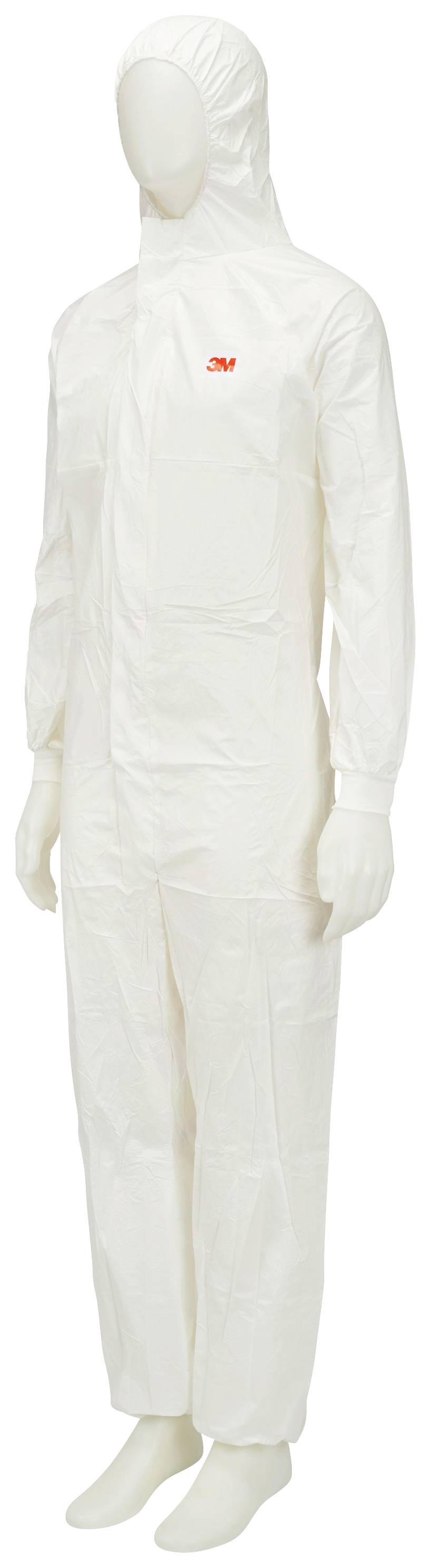 3M 4545L Beskyttelsesdragt 4545 Størrelse: L Hvid