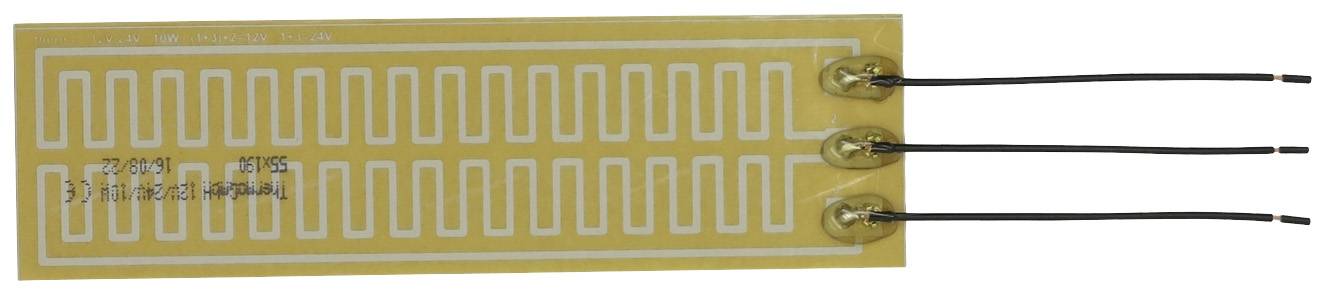 Thermo TECH Polyester Verwarmingsfolie 12 V, 24 V 10 W (l x b) 190 mm x 55 mm