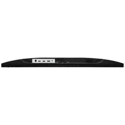 Čierna počítačová dokovacia stanica s viacerými USB portami a vetracím otvorom, pohľad spredu.