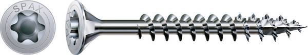 SPAX R 88091 Senkkopf/T-STAR 880910109050070 skrutka so zápustnou hlavou 5 mm 70 mm T-STAR plus    ocel WIROX 100 ks