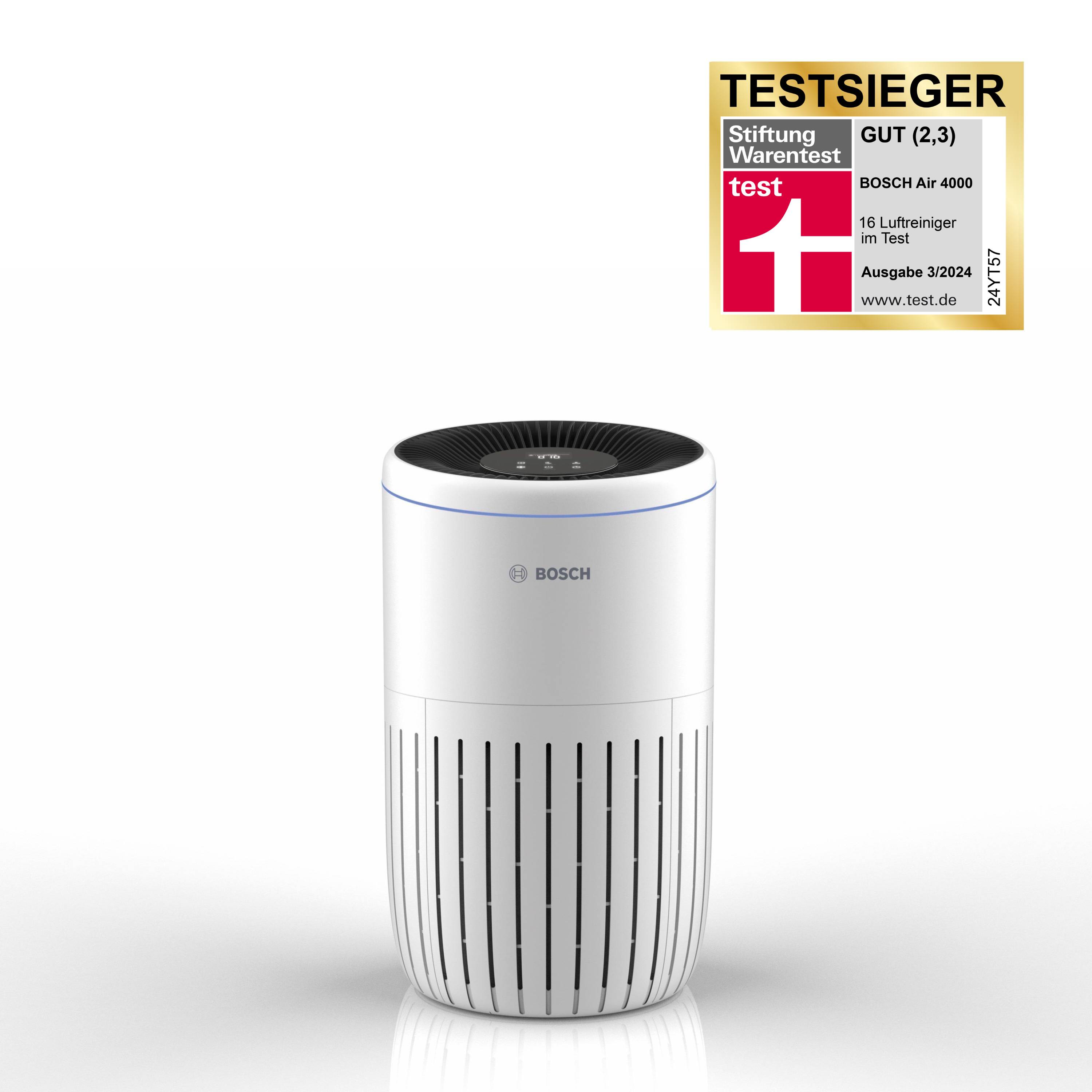 Bosch Home Comfort Air 4000 čistička vzduchu, 7733701943, 62 m², biela, čierna-2