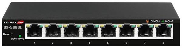 EDIMAX GS-5008E sieťový switch 8 portů 16 GBit/s