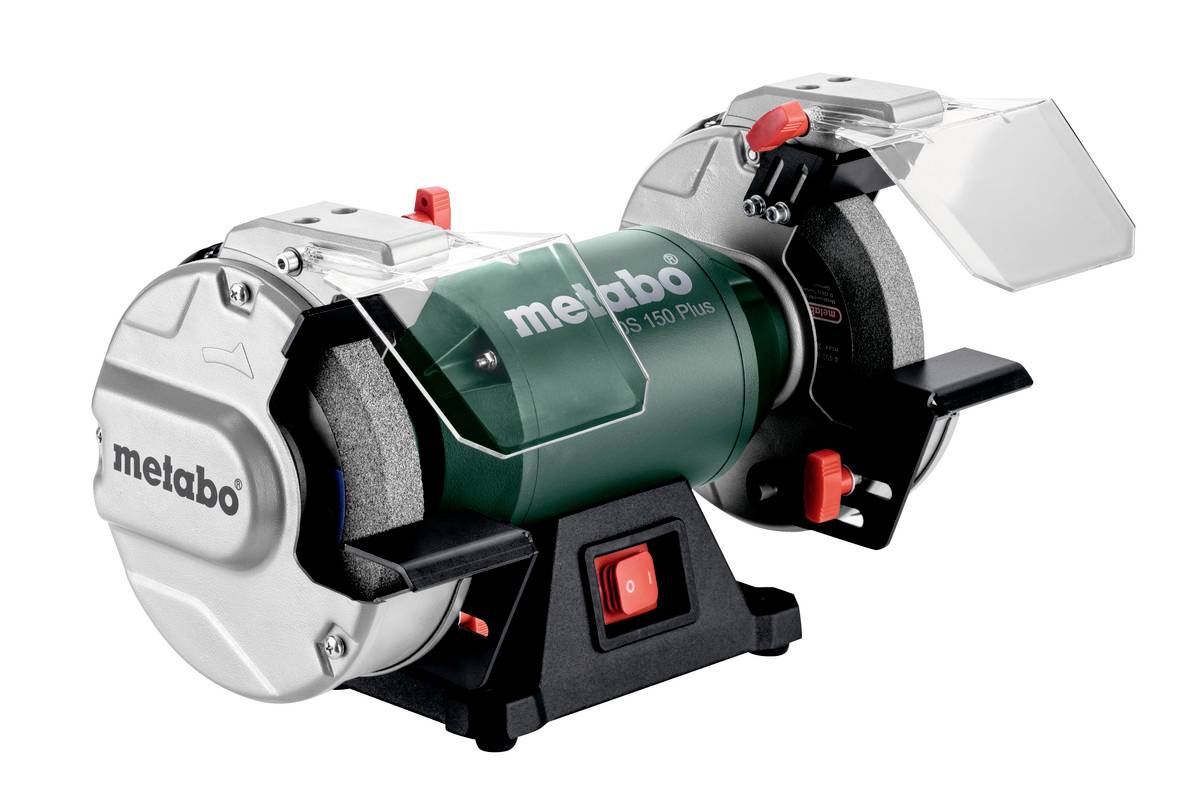 Metabo DS 150 Plus 604160000 dvojkotúčová stolová brúska 400 W 150 mm