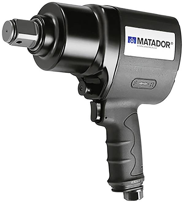 Matador Schraubwerkzeuge  70000003 pneumatický rázový skrutkovač Typ uchytenia nástroje: vonkajší štvorhran 1 "(25 mm) Točivý moment (max.): 1900 Nm