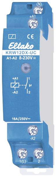 Eltako KRW12DX-UC Relè a scatto 230 V 16 A 1 NA 1 pz.
