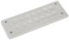 Trelleborg MH-24 F 20-1 LIGHT GREY UL94 V-0 IP65 | TPE | Screw N/A vodeodolná Priemer svorky (max.) 12 mm TPE sivá 1 ks