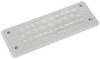 Trelleborg MH-24 F 31-1 LIGHT GREY UL94 V-0 IP65 | TPE | Screw N/A vodeodolná Priemer svorky (max.) 12 mm TPE sivá 1 ks