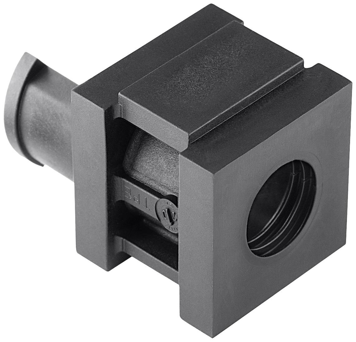 HellermannTyton VP-S_11-12_Ins-sgl-PL-BK (20) Gommino singolo senza alogeni Plastica Nero 20 pz.