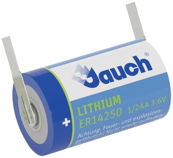 Jauch Quartz ER 14250J-T špeciálny typ batérie 1/2 AA spájkovacia špička v tvare U lítiová 3.6 V 1200 mAh 1 ks