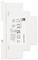Biely napájací modul s produktovými informáciami a kontrolnými pečaťami na boku. Vhodný na montáž do rozvádzača.