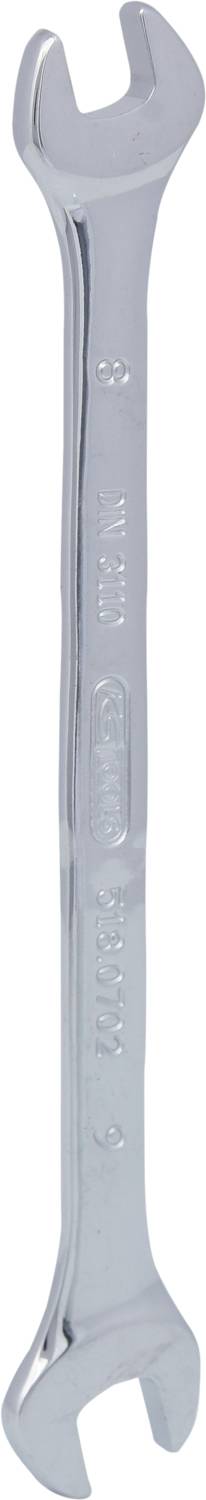 KS Tools 518.0702 518.0702 Dubbele steeksleutel Sleutelbreedte (metrisch) 8 - 9 mm afbeelding