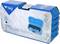 Sada 7 skrutkovacích skrutiek v špirálovitom tvare, veľkosť 21-32 mm, v modrom úložnom boxe. Balenie obsahuje logo značky a podrobnosti.
