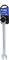 Strieborný kľúč značky 'Brilliant Tools' s modelovým číslom BT013730, veľkosti 30 mm. Zabalený a pripravený na zavesenie.