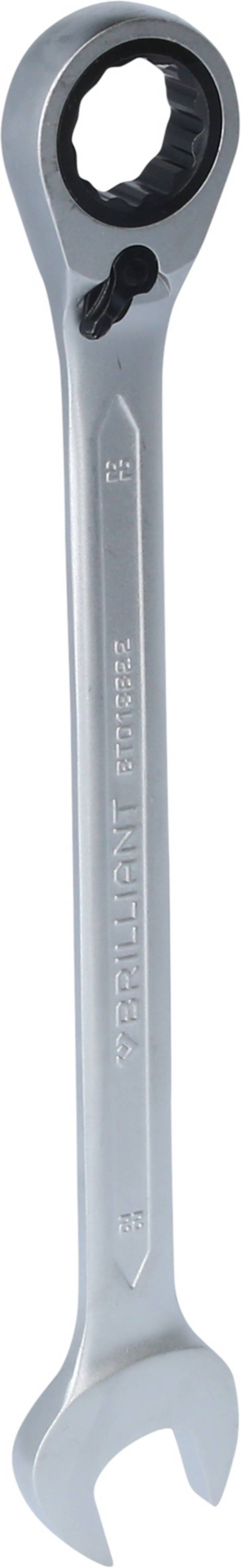 Brilliant Tools BT013822 BT013822 prstencový račňový kľúč  22 mm
