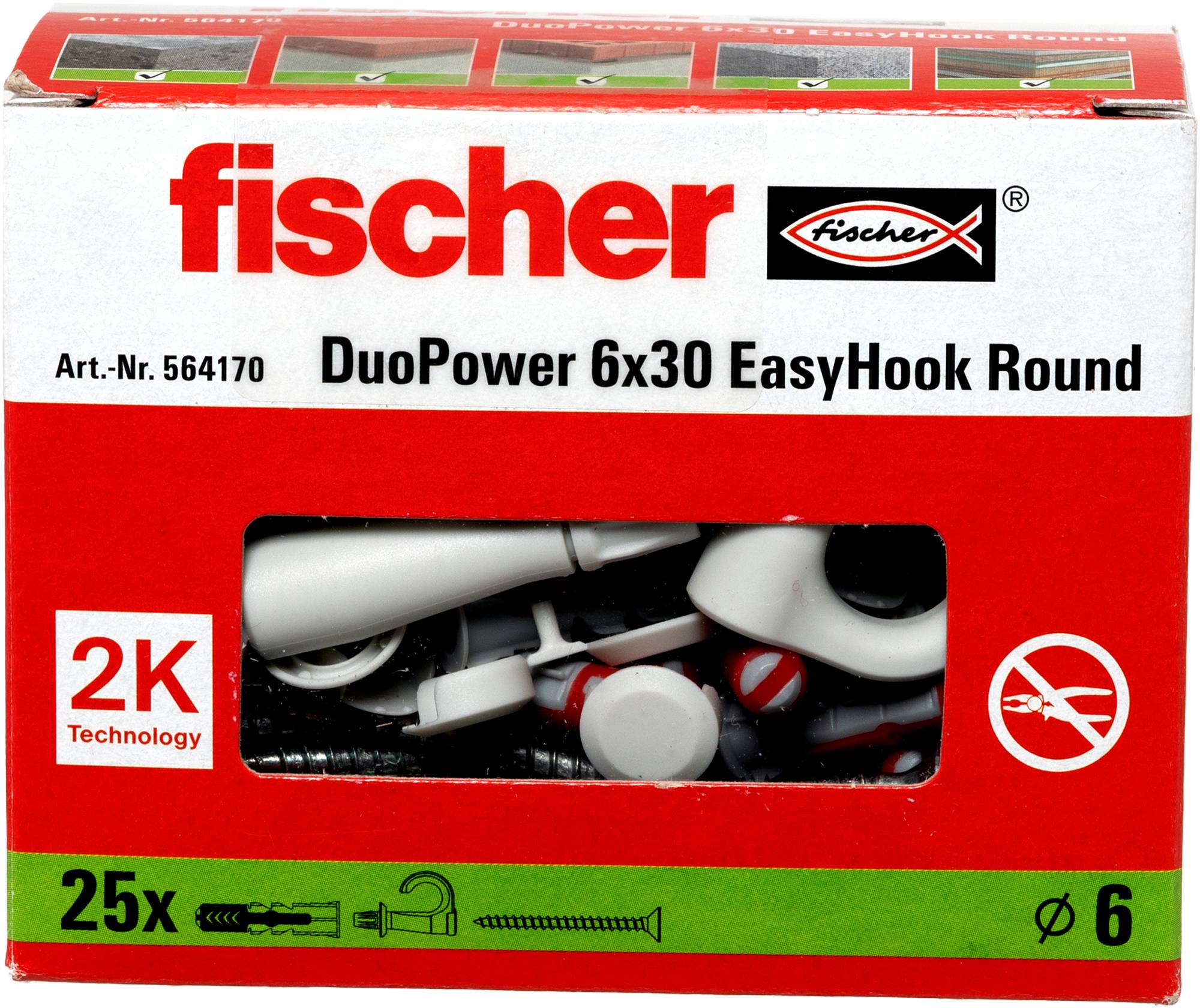 Fischer hmoždinka 564170 25 ks-3
