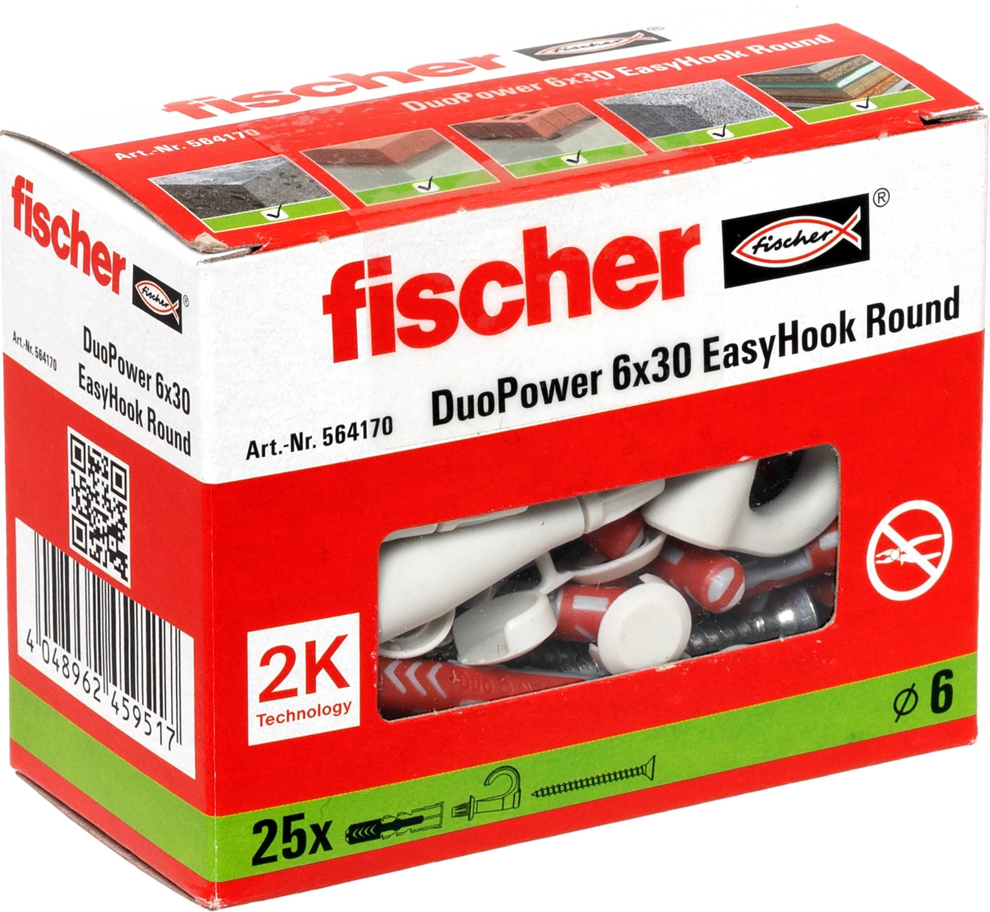 Fischer hmoždinka 564170 25 ks-6